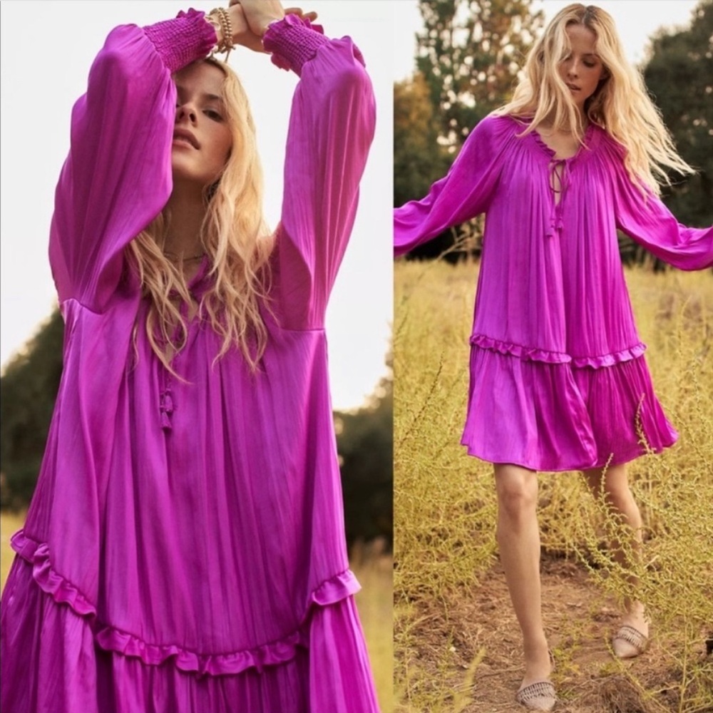Free People Guilia Tunic Dress
Fushia Medium - from Anthropologie